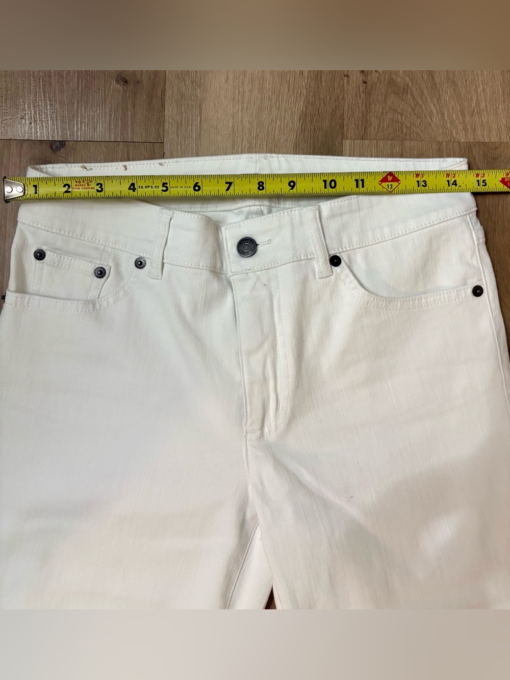 Women’s Lauren Ralph Lauren White Jeans - Size 4 - Picture 5 of 9